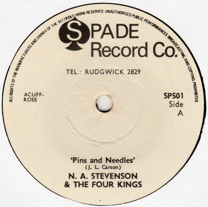 N.A. Stephenson & The Four Kings - Boogie Woogie Country Girl 39207 Vinyl Singles Goede Staat