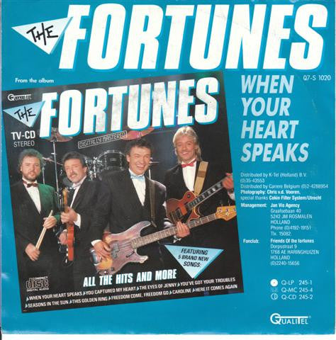 Fortunes - When Your Heart Speaks (Remix) 18414 Vinyl Singles Goede Staat