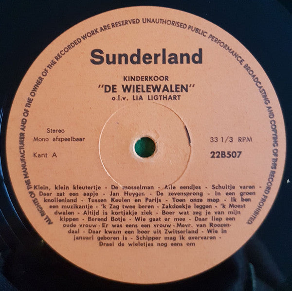 Wielewalen - 49 Kinderliedjes Gezongen Door Het Kinderkoor De Wielewalen (LP) 51242 Vinyl LP Goede Staat