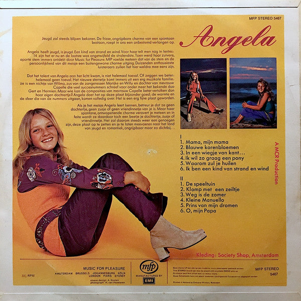 Angela - Angela (LP) 46412 Vinyl LP Goede Staat