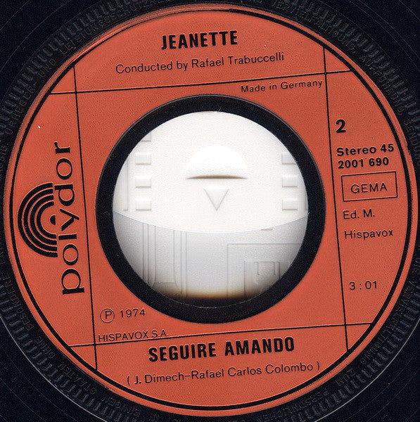 Jeanette - Porque Te Vas 18887 Vinyl Singles B-Keus (B)