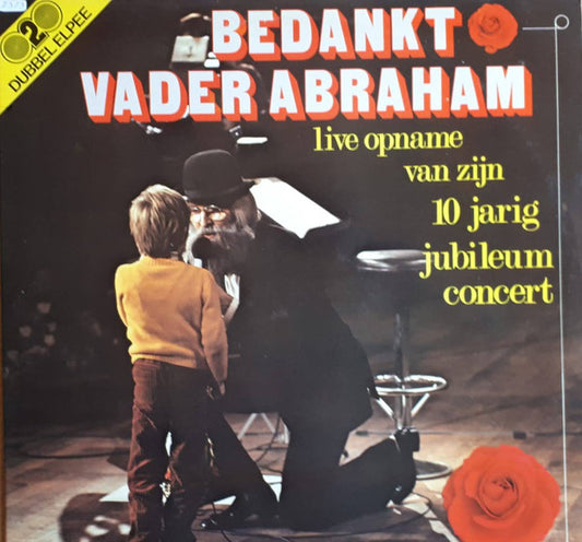 Vader Abraham - Bedankt Vader Abraham (LP) 51374 Vinyl LP Dubbel Goede Staat