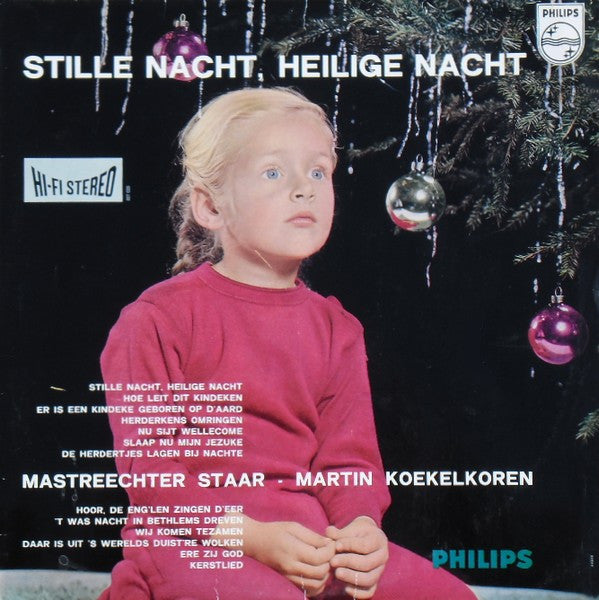 Mastreechter Staar - Stille Nacht, Heilige Nacht (LP) 43902 Vinyl LP Goede Staat