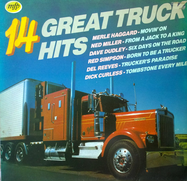 Various - 14 Great Truck Hits (LP) 49338 Vinyl LP Goede Staat