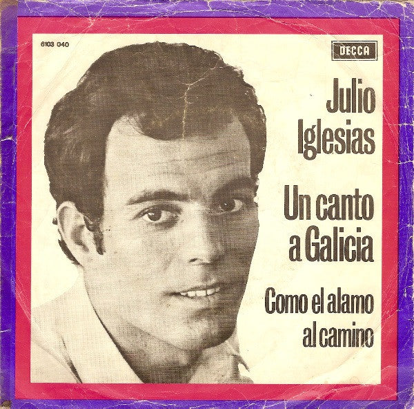 Julio Iglesias - Un Canto A Galicia 37642 Vinyl Singles Goede Staat