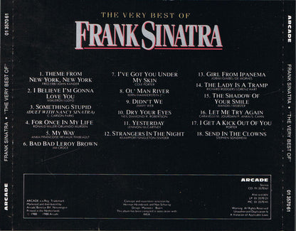 Frank Sinatra - The Very Best Of (CD) Compact Disc Goede Staat