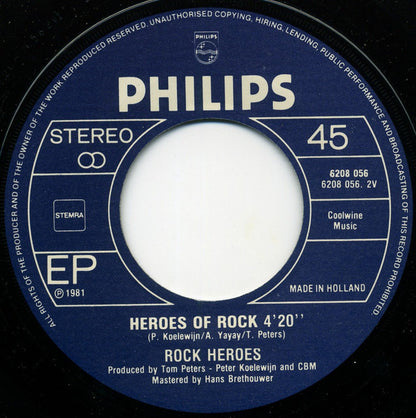 Rock Heroes - Rock Heroes Vol. 1 39217 Vinyl Singles Goede Staat