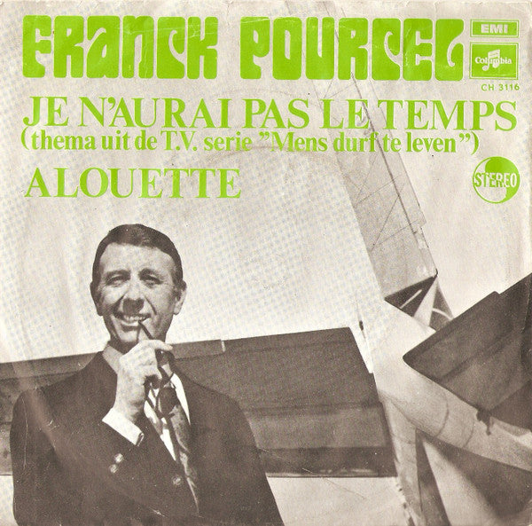 Franck Pourcel - Je N'aurai Pas Le Temps 34539 Vinyl Singles Goede Staat