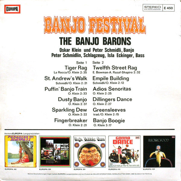 Banjo Barons - Banjo Festival (LP) 50537 Vinyl LP Goede Staat