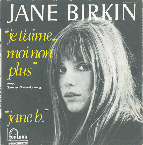 Jane Birkin - Je T'aime... Moi Non Plus 39048 Vinyl Singles Goede Staat