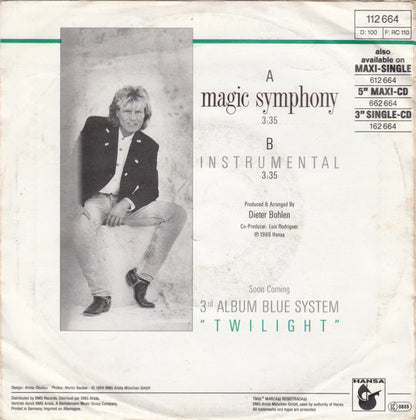 Blue System - Magic Symphony 39321 Vinyl Singles Goede Staat