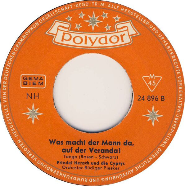 Friedel Hensch Und Die Cyprys - Der Mond Von Wanne-Eickel 34773 Vinyl Singles Goede Staat