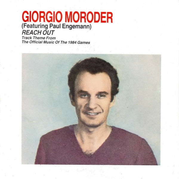 Giorgio Moroder Featuring Paul Engemann - Reach Out Vinyl Singles Goede Staat