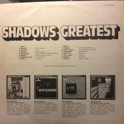 Shadows - Shadows Greatest (LP) Vinyl LP Goede Staat