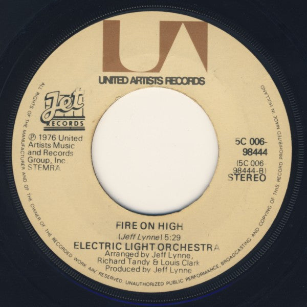 Electric Light Orchestra - Livin' Thing 38686 Vinyl Singles Goede Staat