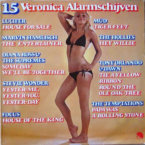 Various - 15 Veronica Alarmschijven (LP) 51367 Vinyl LP Goede Staat