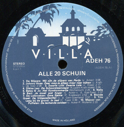 Various - Alle 20 Schuin (LP) 46861 Vinyl LP Goede Staat