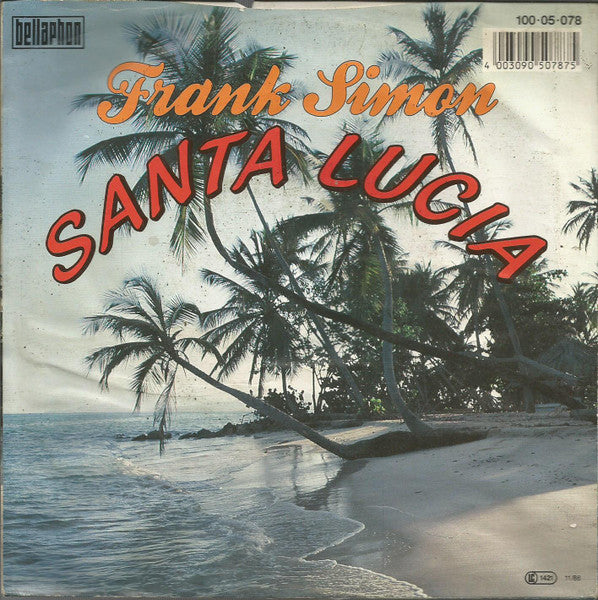 Frank Simon - Santa Lucia 33043 Vinyl Singles Goede Staat