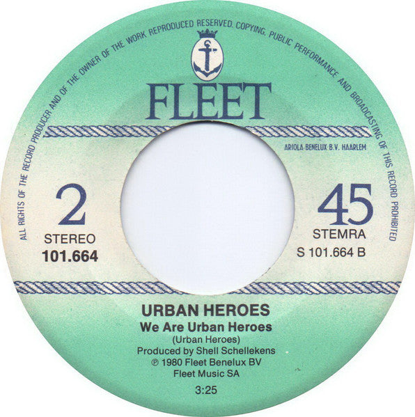 Urban Heroes - Not Another World War 39169 Vinyl Singles Goede Staat