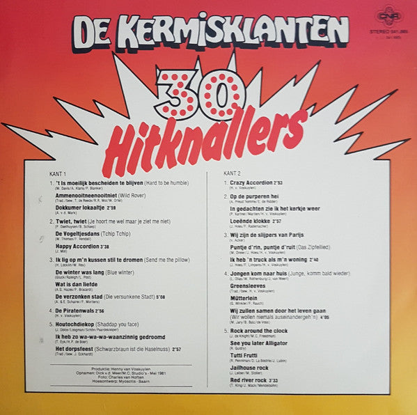 Kermisklanten - 30 Hitknallers (LP) 42352 Vinyl LP Goede Staat