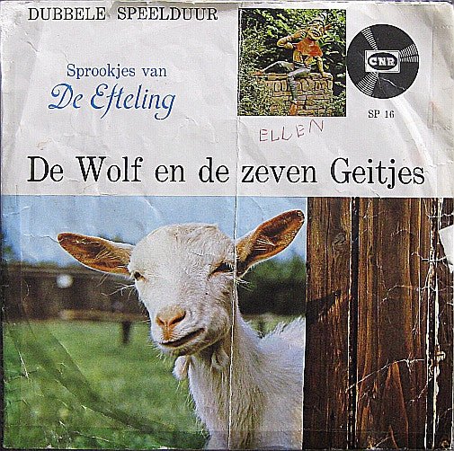 Various - De Wolf En De Zeven Geitjes 35713 Vinyl Singles Goede Staat