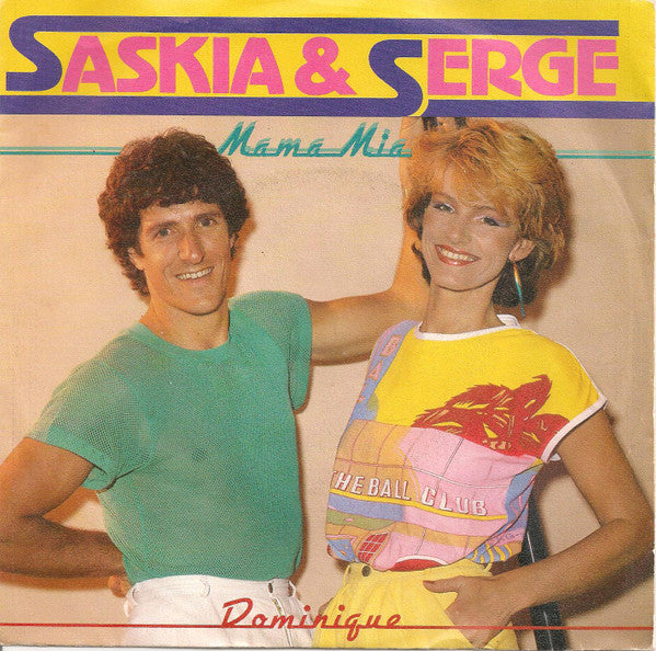 Saskia & Serge - Mama Mia 37764 Vinyl Singles Goede Staat