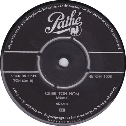 Adamo - Crier Ton Nom 39829 Vinyl Singles Hoes: Generic