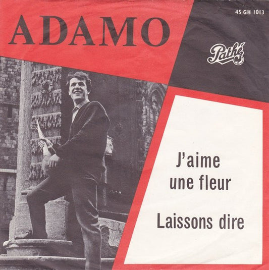 Adamo - J'aime Une Fleur 34477 Vinyl Singles Goede Staat