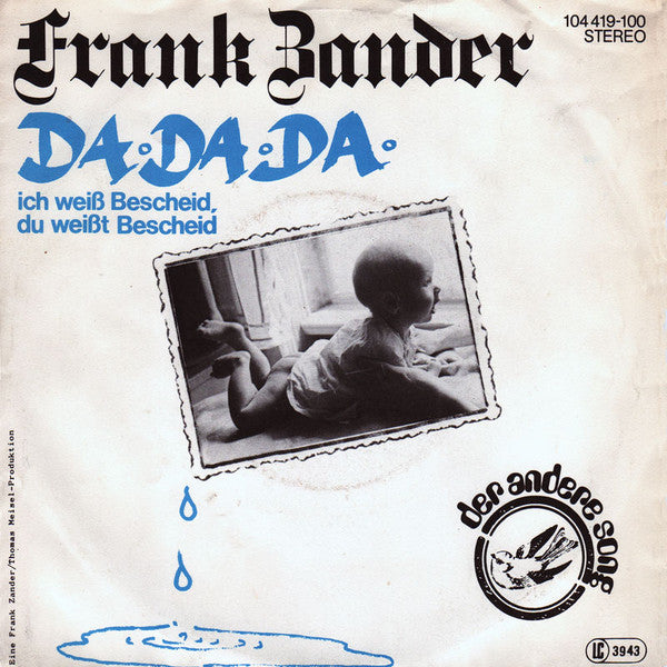 Frank Zander – Da Da Da Ich Weiß Bescheid, Du Weißt Bescheid 36111 Vinyl Singles B-Keus (B)