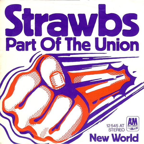 Strawbs - Part Of The Union 37691 Vinyl Singles Goede Staat