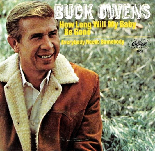 Buck Owens And His Buckaroos - How Long Will My Baby Be Gone 37439 Vinyl Singles Goede Staat