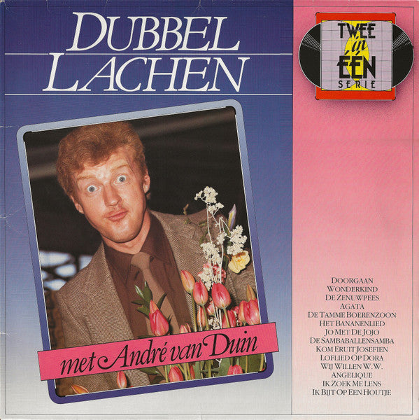 André van Duin - Dubbel Lachen Met André Van Duin (LP) 50891 Vinyl LP Dubbel Goede Staat