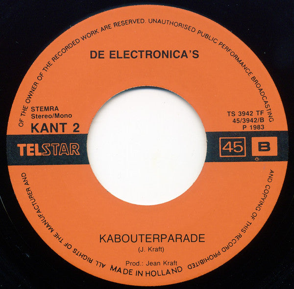 Electronica's - Wals Voor Jopie 34367 Vinyl Singles Goede Staat