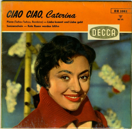 Caterina Valente - Ciao Ciao, Caterina (EP) 38045 Vinyl Singles EP Goede Staat