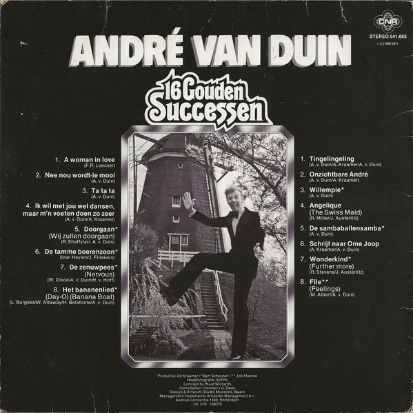 André van Duin - 16 Gouden Successen (LP) 50888 Vinyl LP Goede Staat