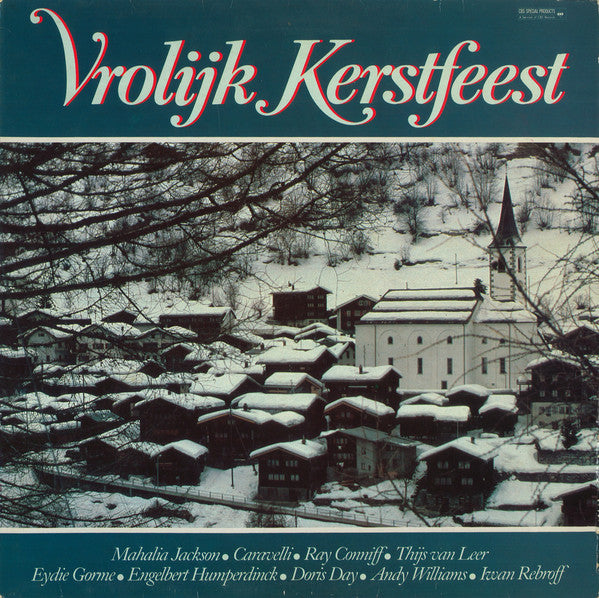 Various - Vrolijk Kerstfeest (LP) Vinyl LP Goede Staat