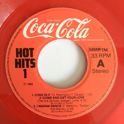 Various - Coca Cola Hot Hits 1 36879 Vinyl Singles Goede Staat