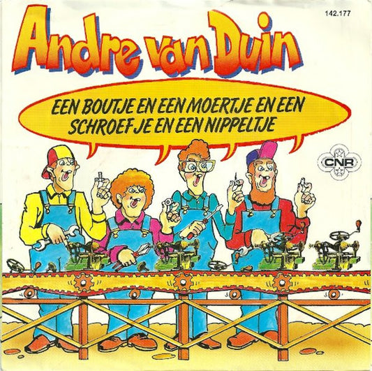 André van Duin / Simon Naaigaren - Een Boutje En Een Moertje En Een Schroefje En Een Nippeltje 37637 Vinyl Singles Goede Staat