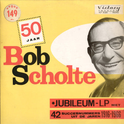 Bob Scholte - 50 Jaar Bob Scholte Jubileum (LP) 40925 Vinyl LP Goede Staat