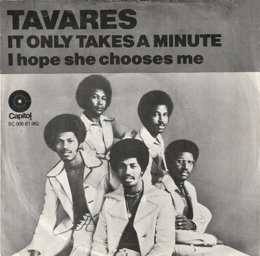 Tavares - It Only Takes A Minute 18758 Vinyl Singles Goede Staat