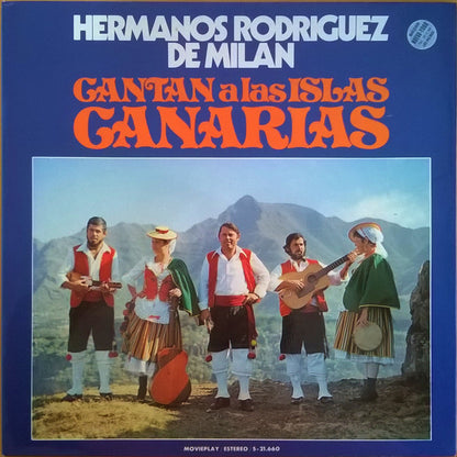 Hermanos Rodriguez Milan - Cantan A Las Islas Canarias (LP) 50092 Vinyl LP Goede Staat