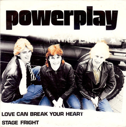 Powerplay - Love Can Break Your Heart 38571 Vinyl Singles Goede Staat