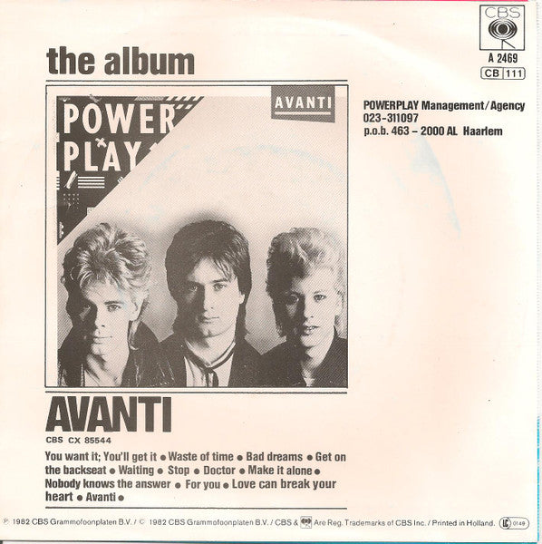 Powerplay - Waste Of Time 38655 Vinyl Singles Goede Staat