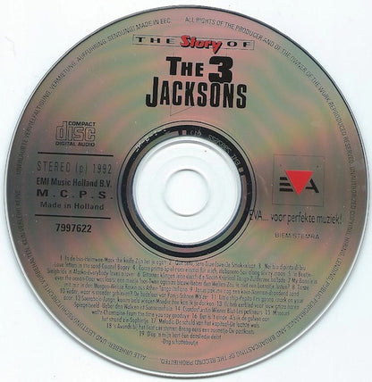 3 Jacksons - The Story Of The 3 Jacksons (CD) Compact Disc Goede Staat