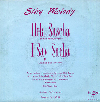 Silvy Melody - Hela Sascha 37130 Vinyl Singles Goede Staat