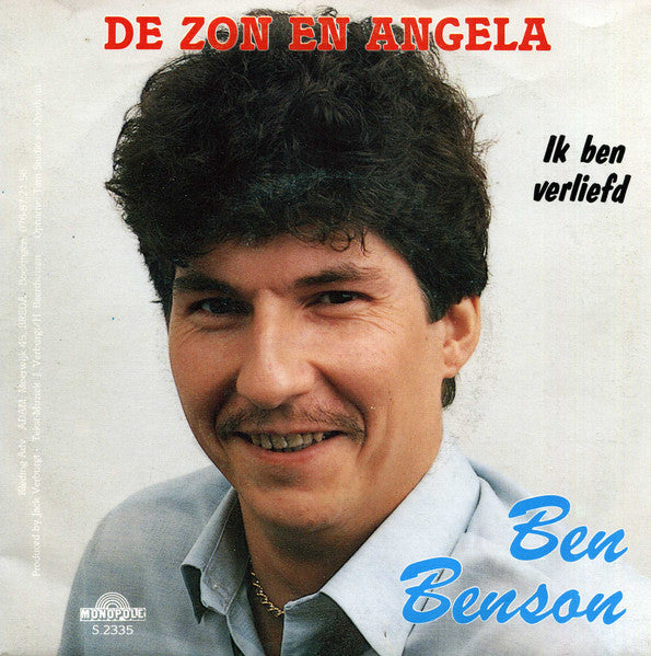 Ben Benson - De Zon En Angela 35553 Vinyl Singles Goede Staat