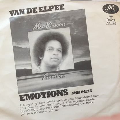 Mac Kissoon - Baby Blue Vinyl Singles Goede Staat