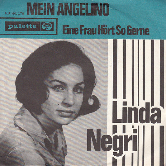 Linda Negri - Mein Angelino 19642 Vinyl Singles Goede Staat ++