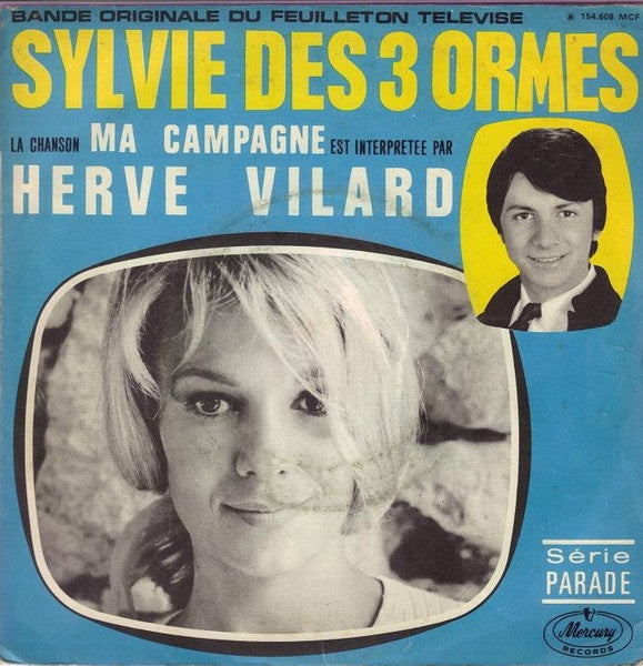 Hervé Vilard - Sylvie Des 3 Ormes 37729 Vinyl Singles Goede Staat