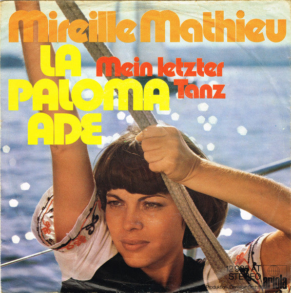 Mireille Mathieu - La Paloma Ade 19235 Vinyl Singles Goede Staat ++